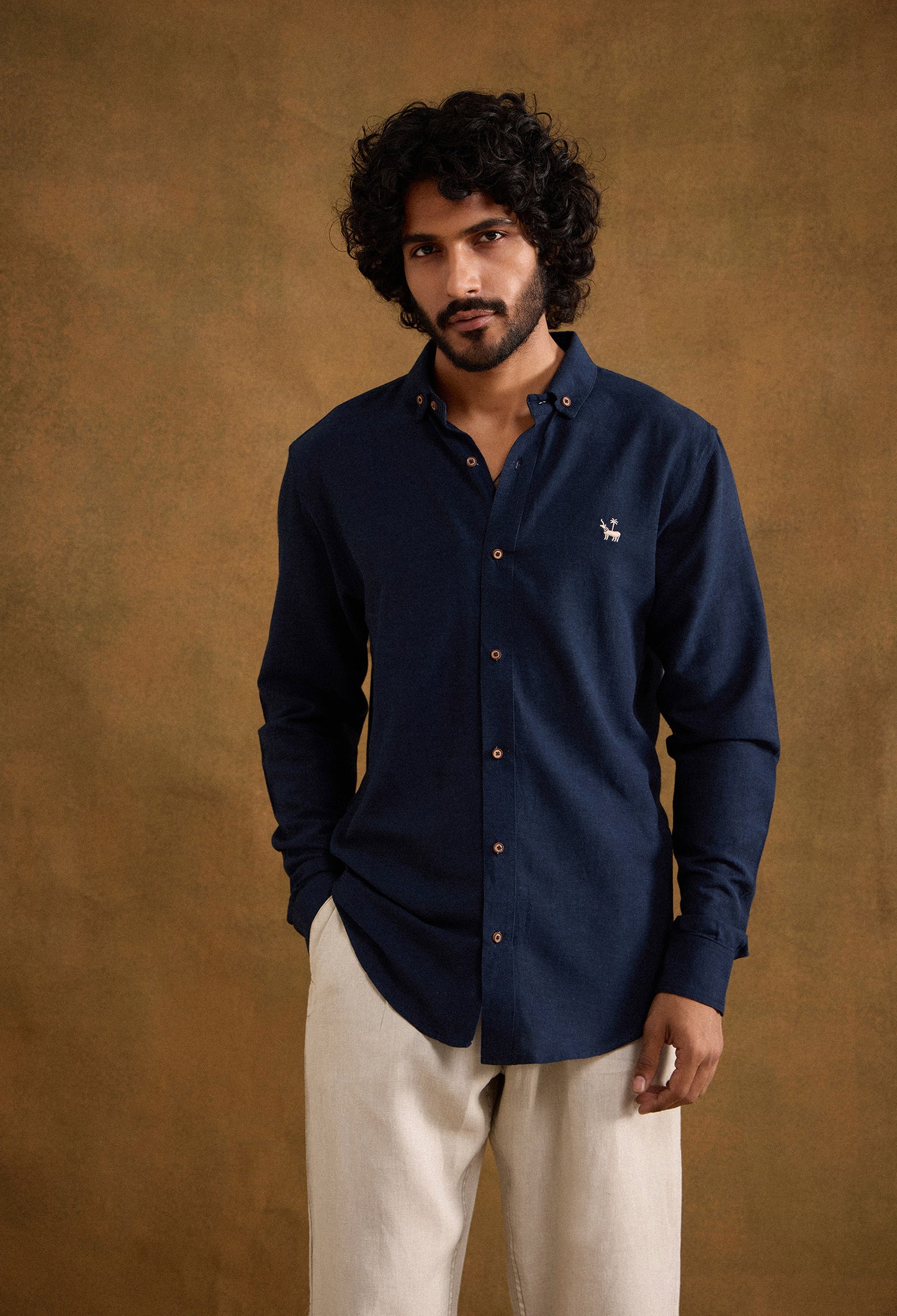 Aston Shirt - Navy Blue