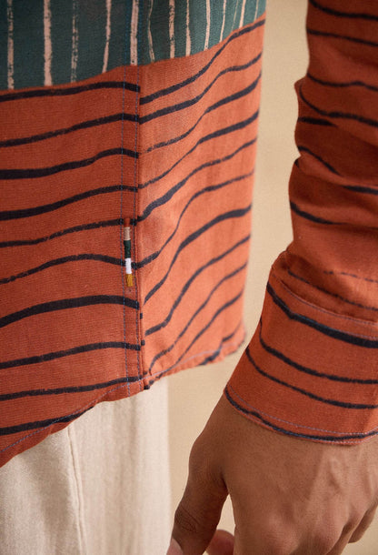 Voyager Cotton Linen Blend Shirt - neopalms